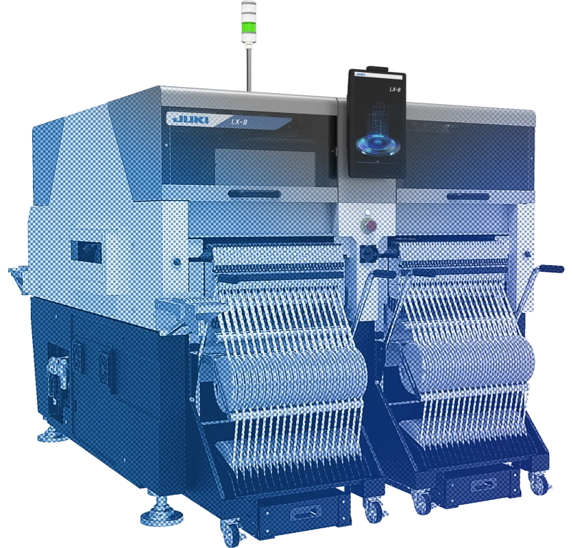 LX-8 – Flexibler Hochgeschwindigkeits-Bestücker