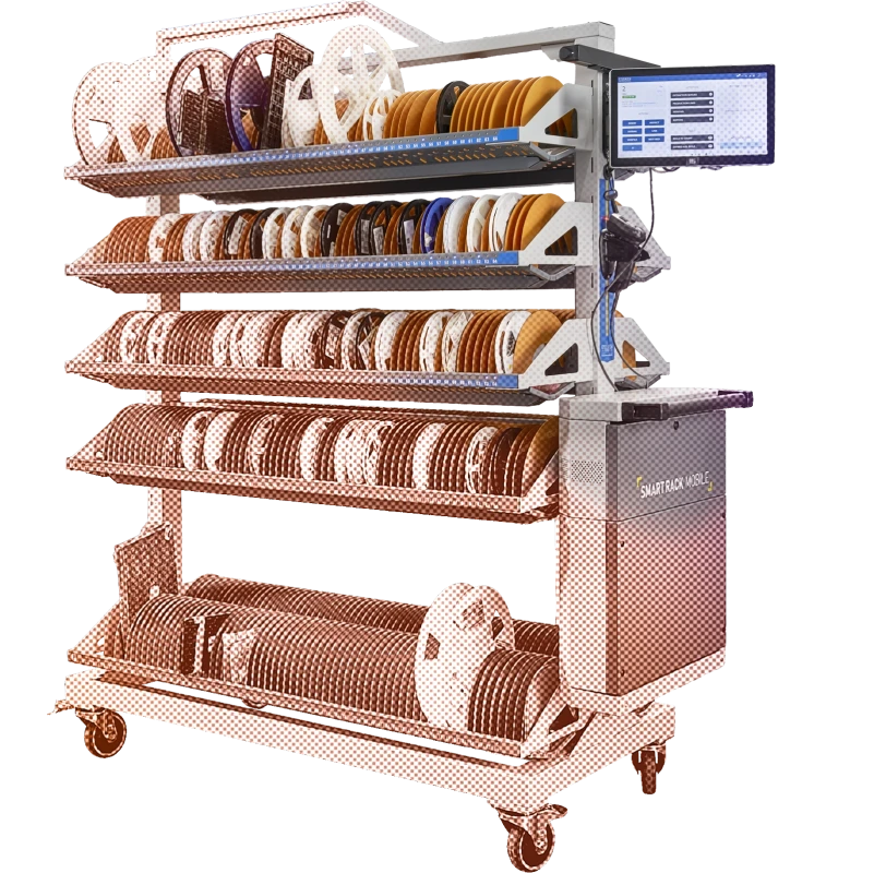 ISM Smart Rack Mobile – Pick to light – Dynamisches Lagersystem